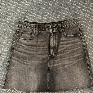 Abercrombie and Fitch high waisted denim skirt